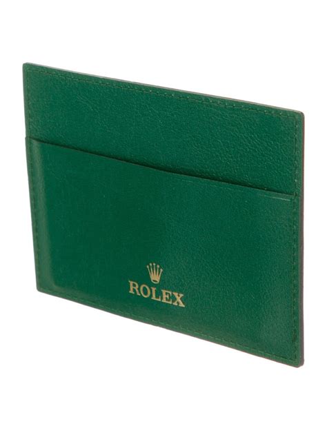 rolex business card holder